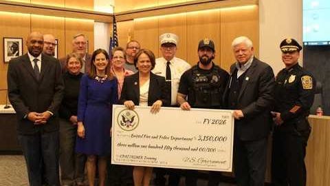 Funding for a new police active shooter training center in Bristol, CT.