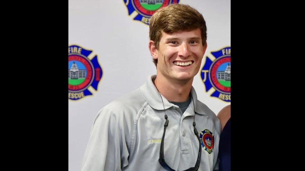 Hahira, GA, Police Officer Caleb Abney.