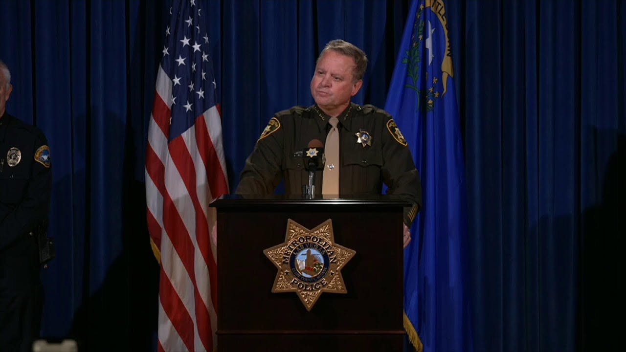 Las Vegas Sheriff Kevin McMahill.