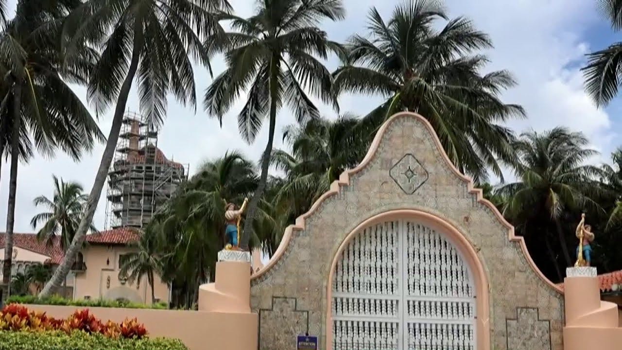 Mar-a-Lago, President Donald Trump's home in Palm Beach County, FL.