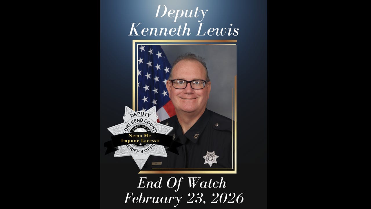 Fort Bend County, TX, Sheriff's Deputy Kenneth Lewis.