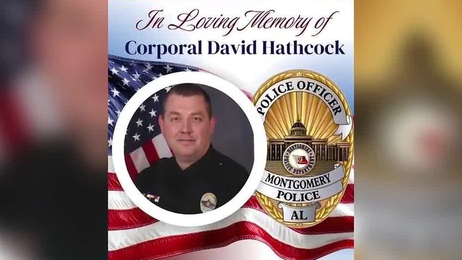 Montgomery, AL, Police Officer David Hathcock.