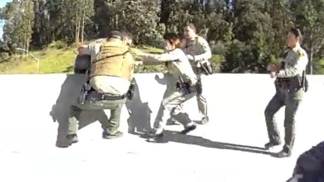 Amazing rescue by Monterey County deputies and CHP officers.