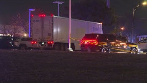 Semi-Truck Rampage Injures Ohio Officer, Rams Cruisers Before Driver Wounded by Police Gunfire