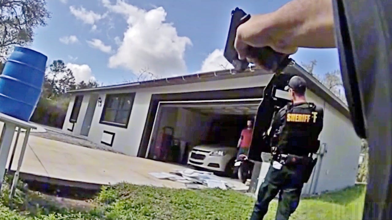 Pasco County, FL, sheriff's deputy shot in standoff confrontation.