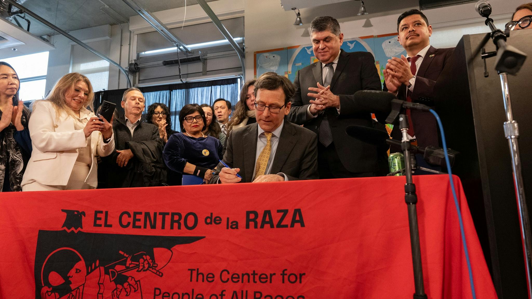 Wash. Gov. Bob Ferguson signs law enforcement-related legislation.