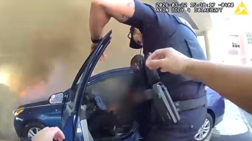 Amazing Tampa, FL, police rescue.