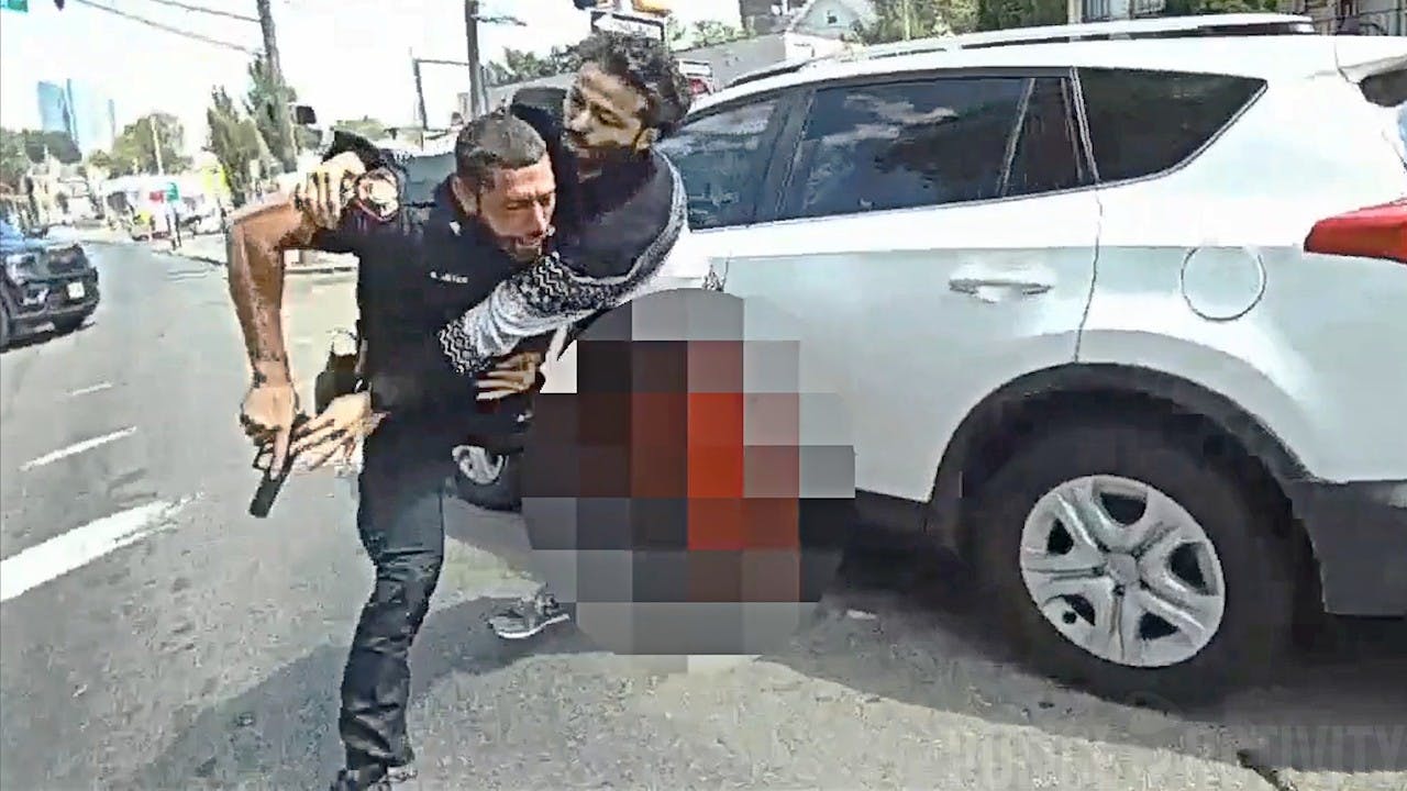 Jersey City police officer attacked by wounded suspect