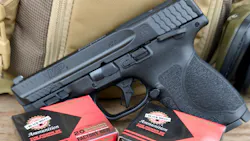 Lindsey used Black Hills Ammunition 115 Grain FMJ and 115 Grain JHP EXP for all of the testing. Black Hills Ammunition has outstanding consistency for duty ammo. Both of these loads are non +P cartridges, which use moderate chamber pressures. The FMJ almost duplicates the performance of the duty cartridge, giving an agency a training round that matches the JHP EXP duty cartridges. The non +P JHP EXP runs 1200 fps in this gun, which is great performance. Lindsey used Black Hills Ammunition 115 Grain FMJ and 115 Grain JHP EXP for all of the testing. Black Hills Ammunition has outstanding consistency for duty ammo. Both of these loads are non +P cartridges, which use moderate chamber pressures. The FMJ almost duplicates the performance of the duty cartridge, giving an agency a training round that matches the JHP EXP duty cartridges. The non +P JHP EXP runs 1200 fps in this gun, which is great performance.