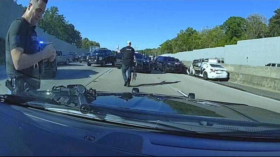 Georgia high-speed chase ends with PIT maneuver