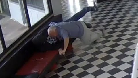 Oklahoma high school principal tackles alleged school shooter