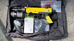 PepperBall's TAC-PATROL launcher PepperBall's TAC-PATROL launcher