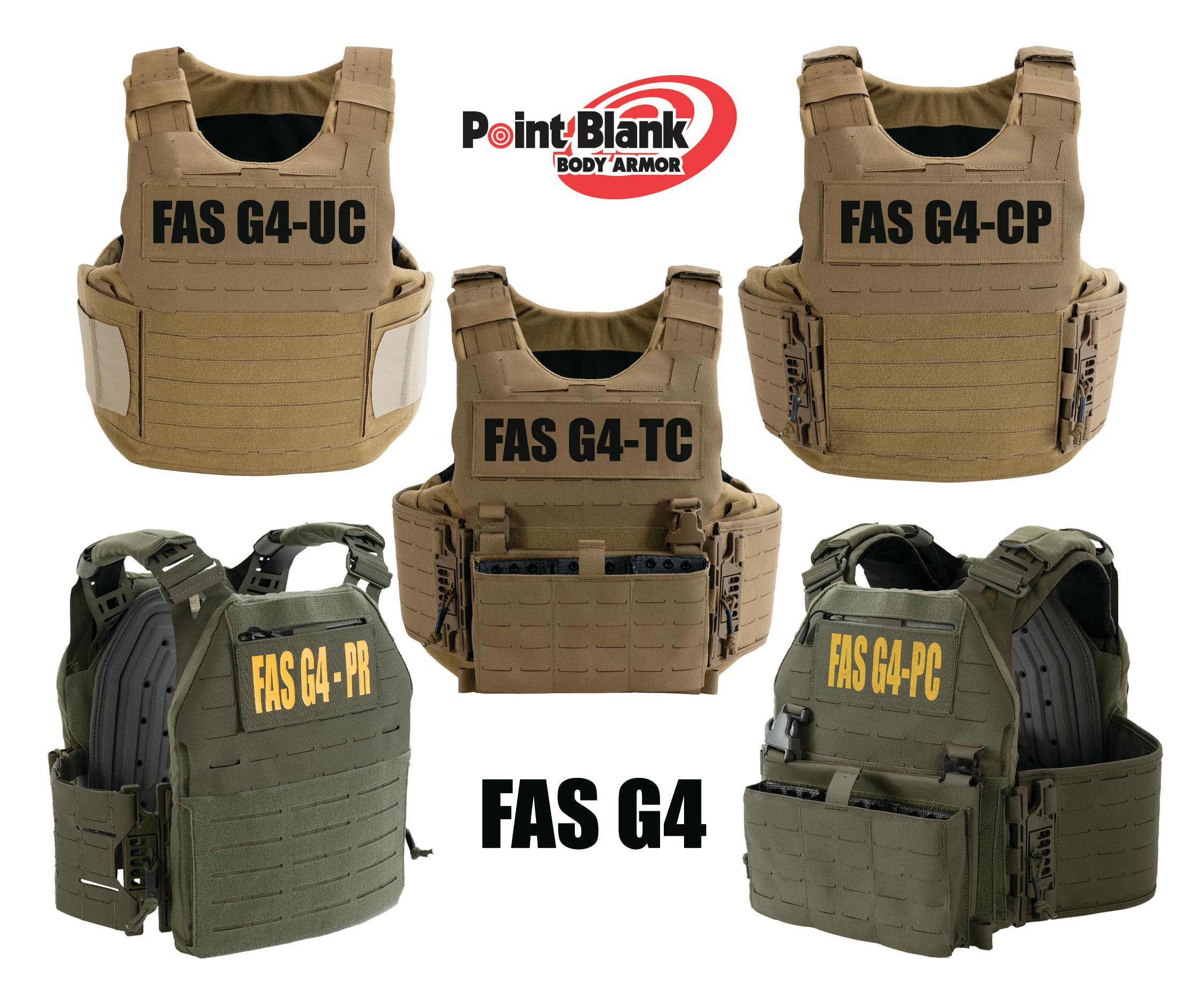 The FAS G4 Family of carriers - from concealed to tactical, it's got you covered.