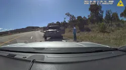 Dashcam shows CSP trooper end dangerous chase near Cortez with PIT maneuver