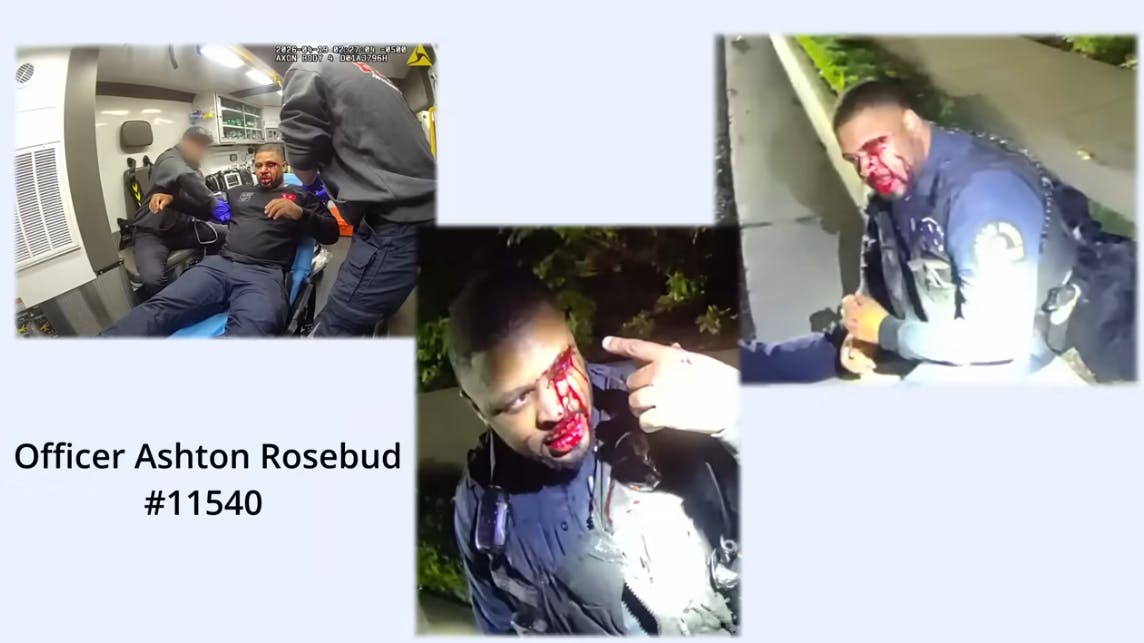 Dallas police officer attacked at traffic stop