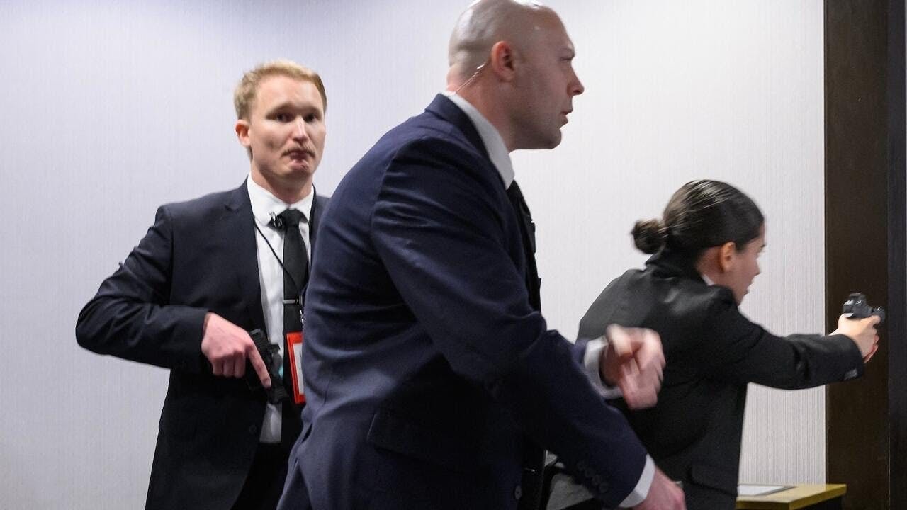 Secret Service during DC dinner attack