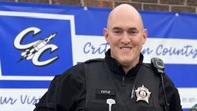 Crittenden County Sheriff's Deputy Rick Coyle