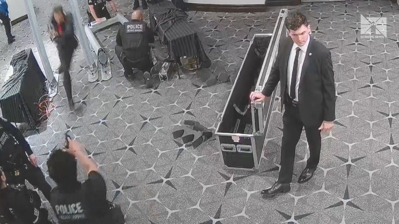 Suspect storms D.C. dinner security checkpoint