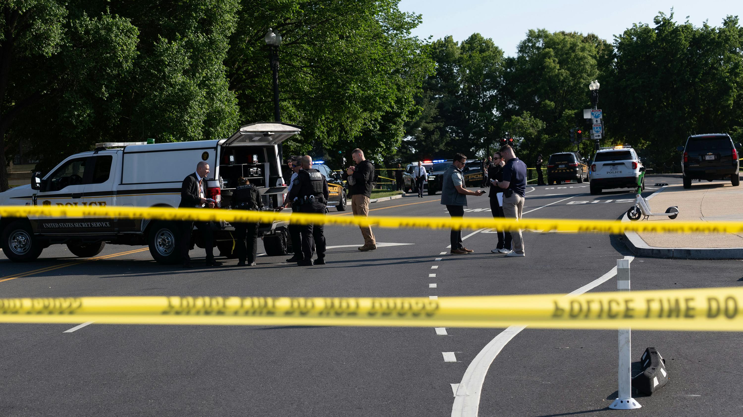 Secret Service shooting near White House