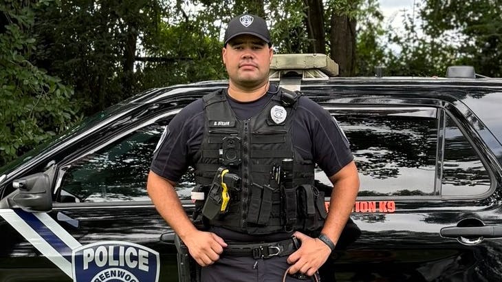 Greenwood Police Officer Don 'DJ' Keller