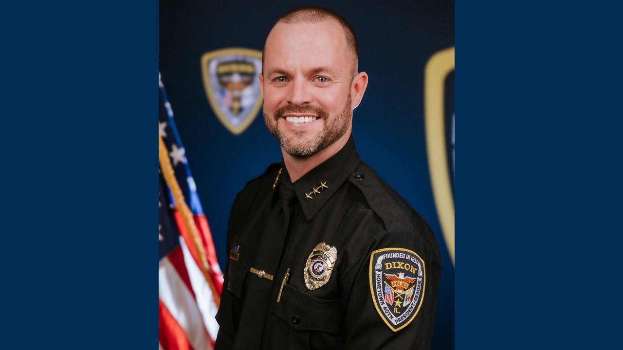 Dixon Police Chief Ryan Bivins