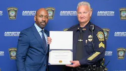 FBI Special Agent in Charge Ted Docks and Abington Police Sgt. Stephen Marquardt FBI Special Agent in Charge Ted Docks and Abington Police Sgt. Stephen Marquardt
