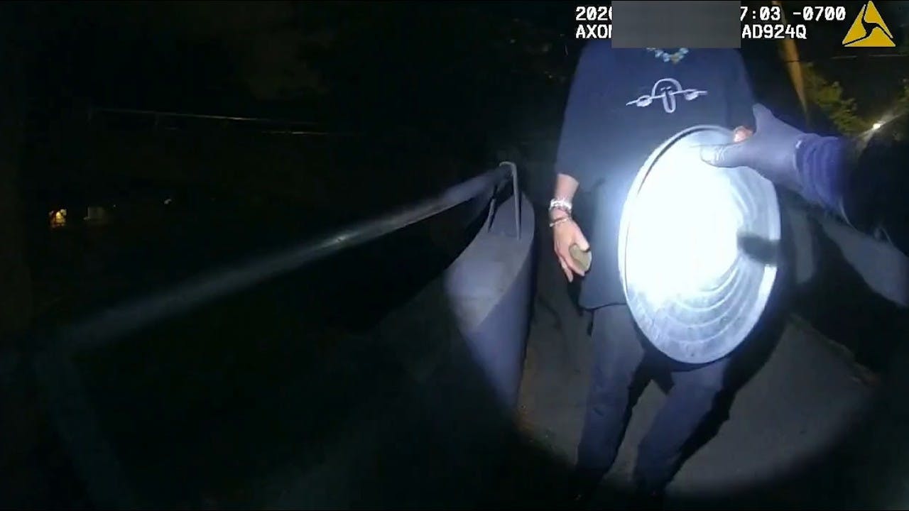 Burglary suspect attacks Portland police officer with rock