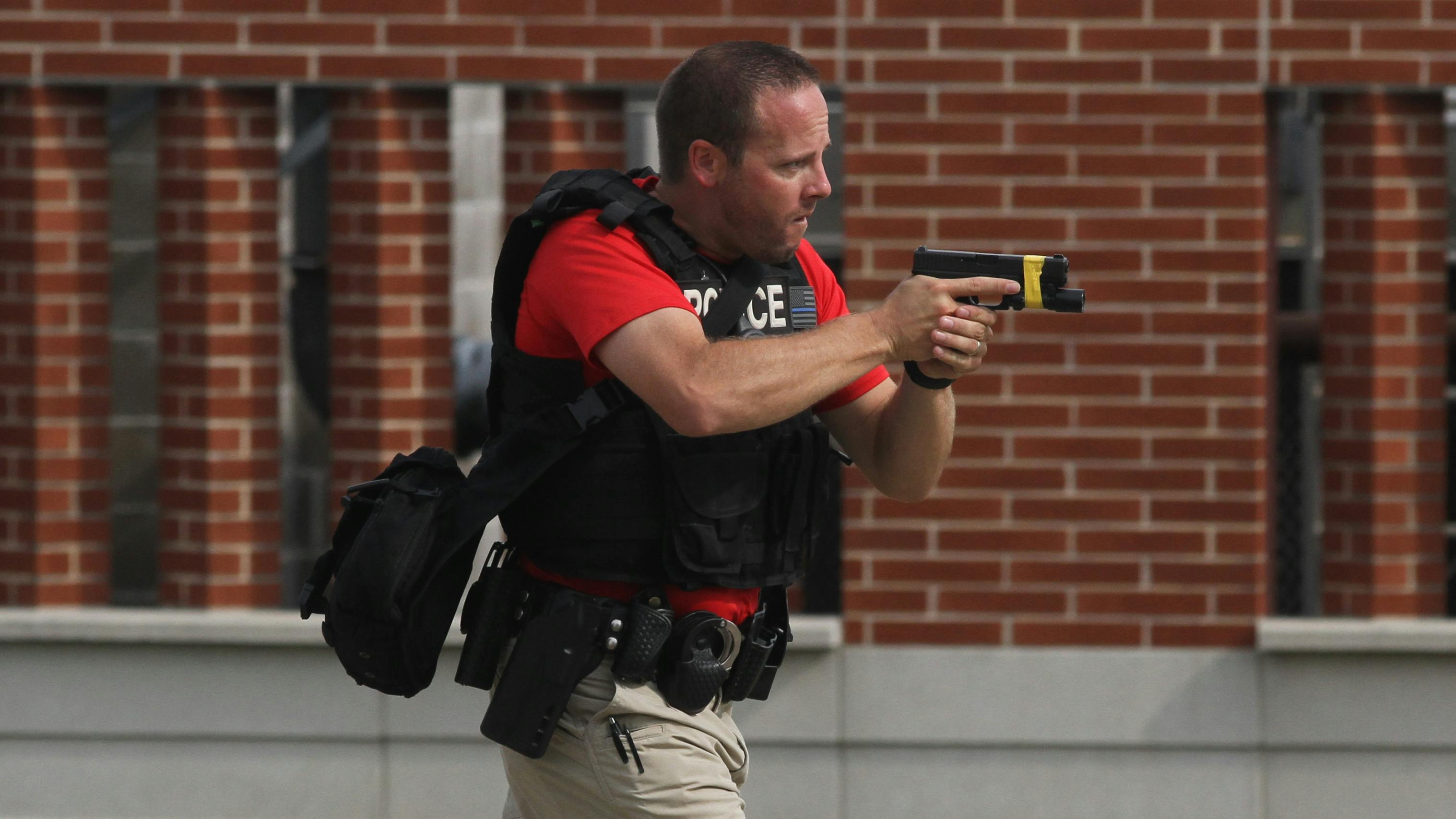Police active shooter training