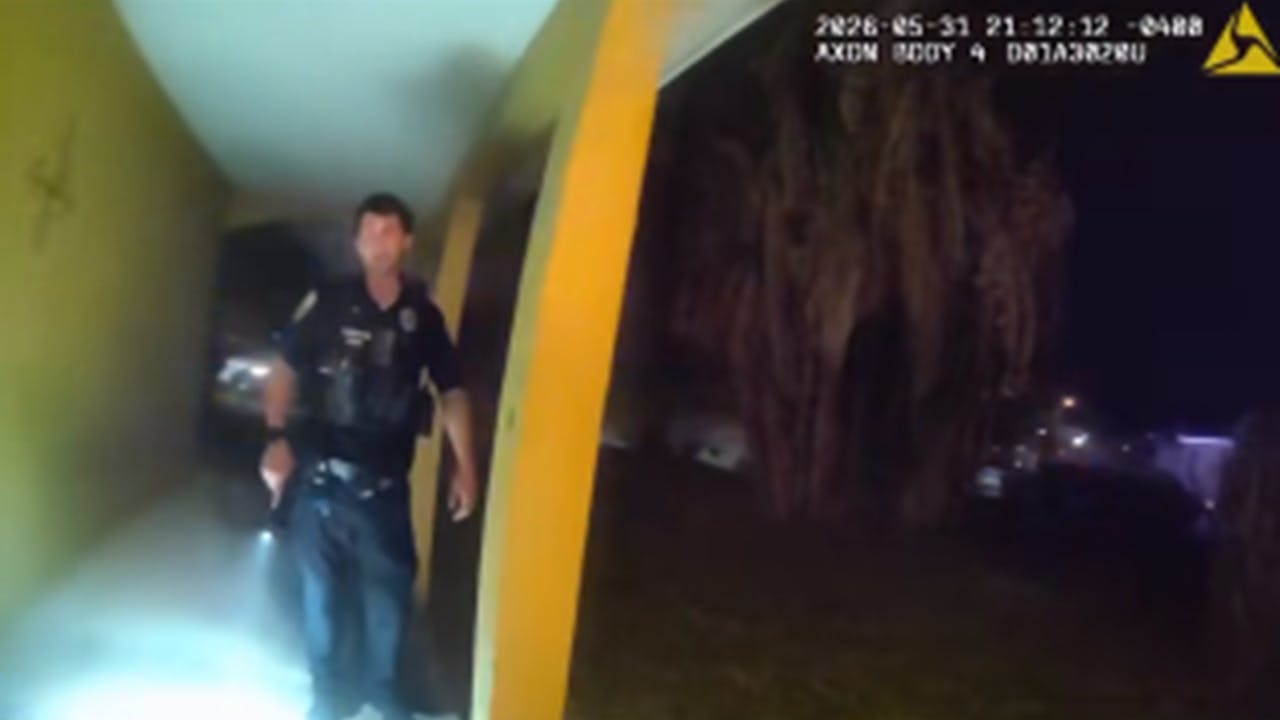 Port St. Lucie police rescue woman from burning home