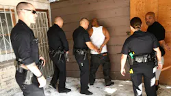 LAPD gang unit makes arrest LAPD gang unit makes arrest