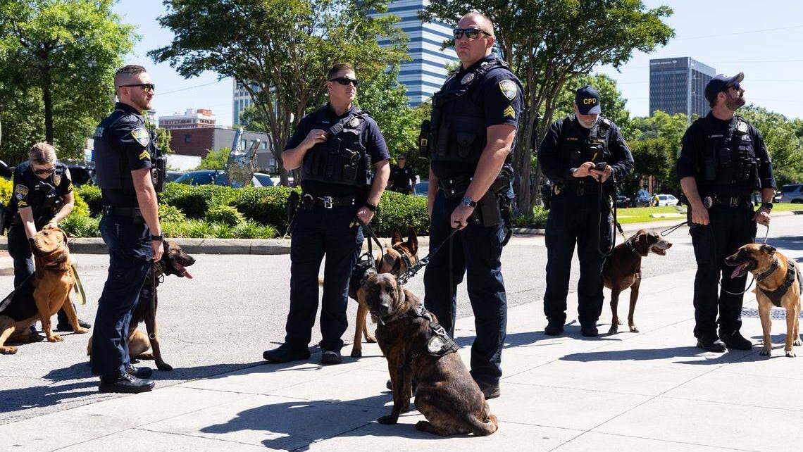 South Carolina police K-9s