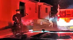New Mexico State Police officer caught in traffic stop shootout
