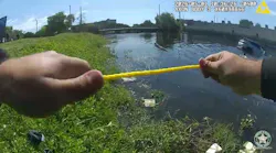 Broward deputies save woman trapped in sinking vehicle