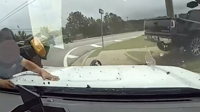Boy in crash lands on Gwinnett County police cruiser's hood