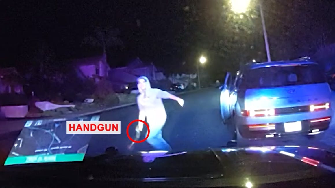 Orange County deputies confront armed suspect