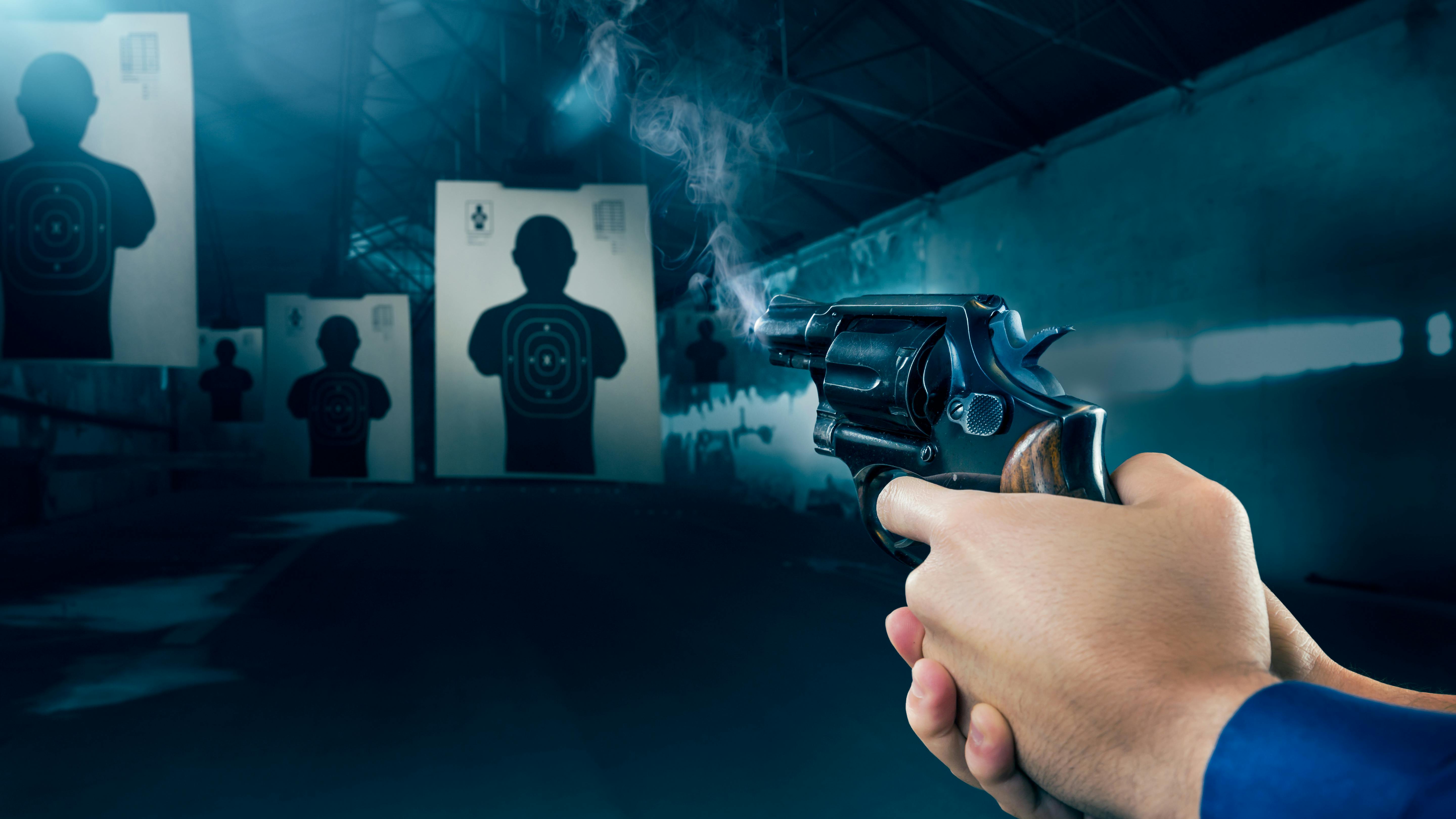 Police firing range