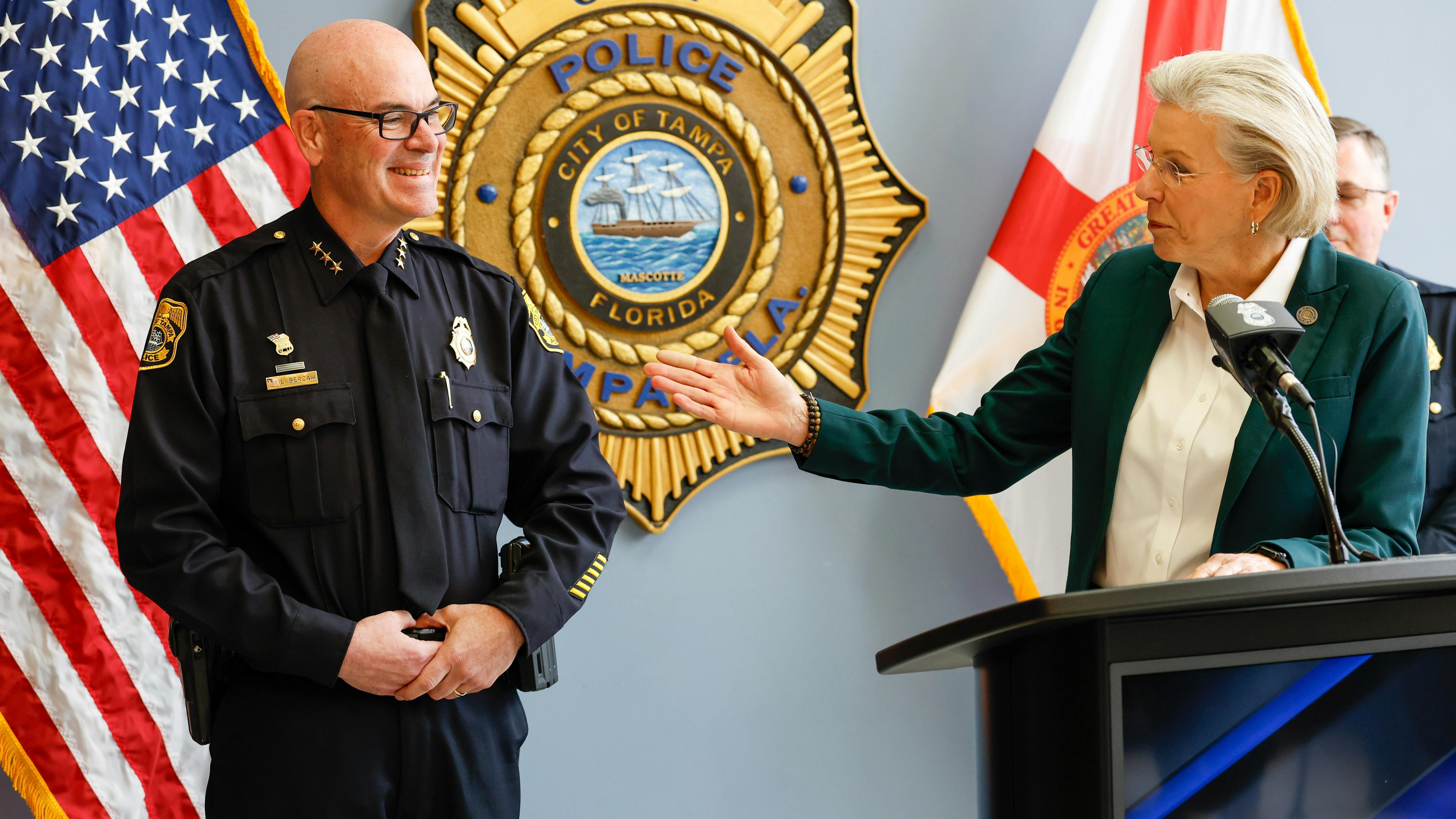 Tampa Police Chief Lee Bearcaw to retire