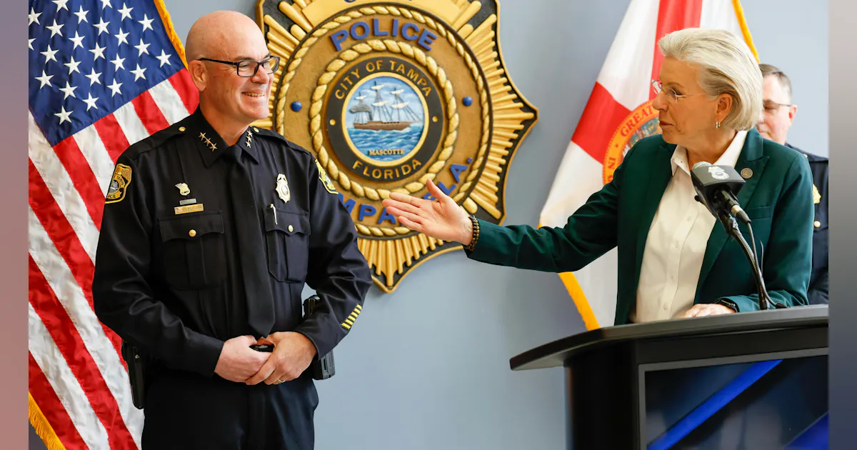 Tampa Police Chief Retiring for University Teaching Position