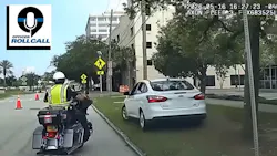 Jacksonville sheriff's officer stops suspected drunk motorist driving through Ironman course Jacksonville sheriff's officer stops suspected drunk motorist driving through Ironman course