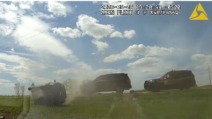 Fond du Lac County deputy flips fleeing suspect's SUV