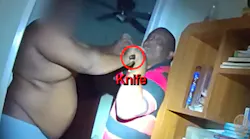 LAPD bodycam: Brothers struggle over knife