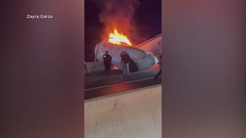 Laredo private airplance crash