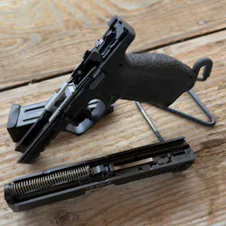 The VP9 is simple to field strip and even easier to maintain. The internal parts of the frame are accessible with brushes and swabs, giving the end user or armorer an easy maintenance cycle.