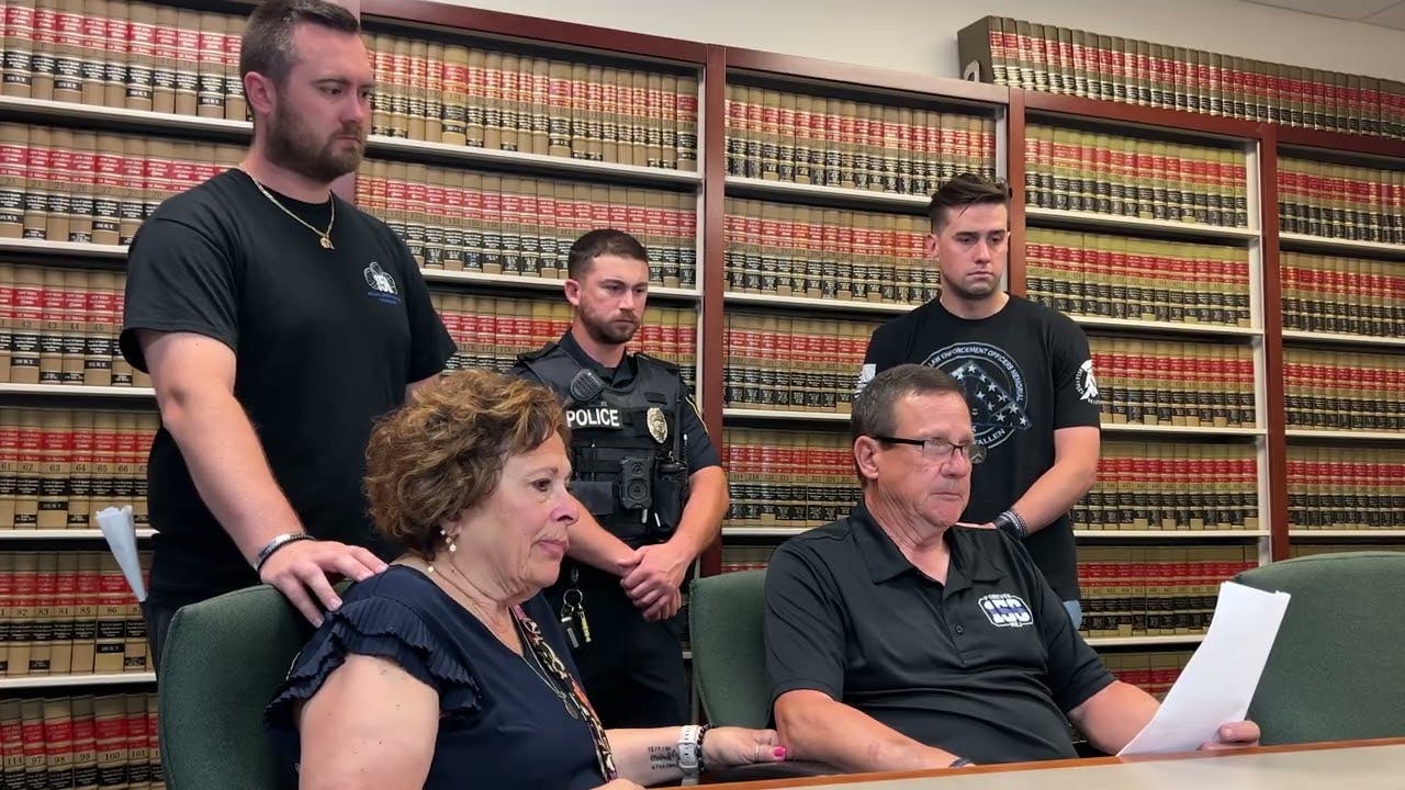 Family of slain Syracuse Police Officer Michael Jensen