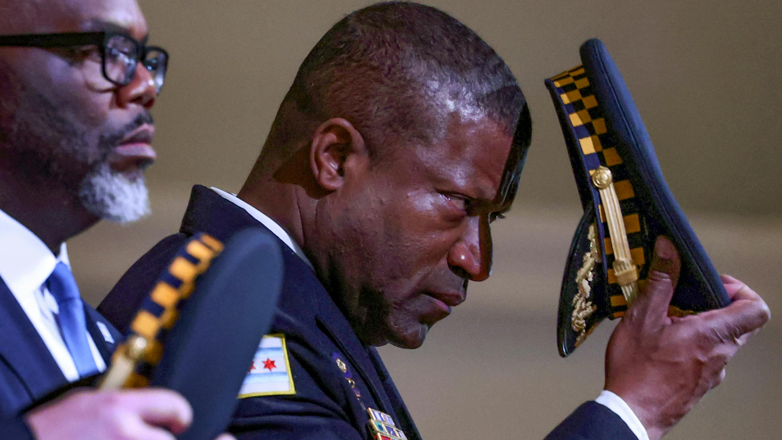 Chicago Police Superintendent Larry Snelling