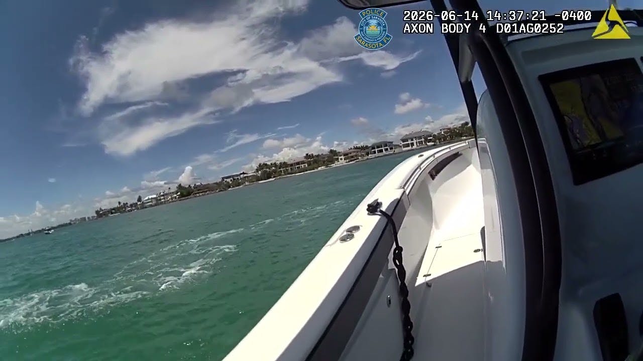 Sarasota Police find 8-year-old boy riding a Jet Ski solo near Lido Key
