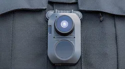 The T500 body camera measures less than 3'x2'x1.5'