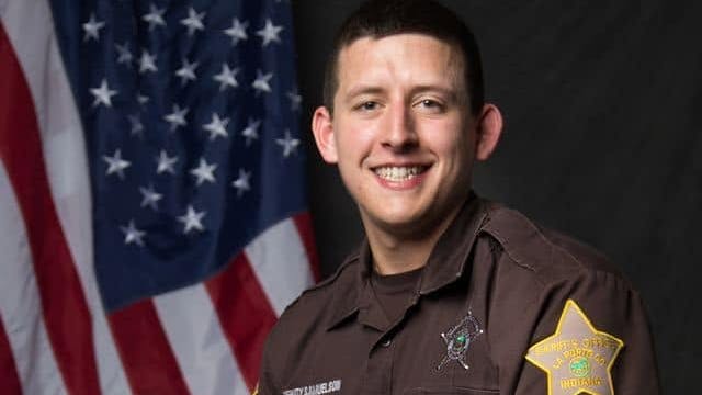 LaPorte County Sheriff's Deputy Jon Samuelson