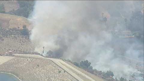 Drone crashed into LAPD helicopter helping with Encino brush fire