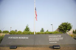 The National 9/11 Pentagon Memorial was dedicated in 2008 to honor the 184 people who lost their lives when terrorists attacked the Pentagon on Sept. 11, 2001.